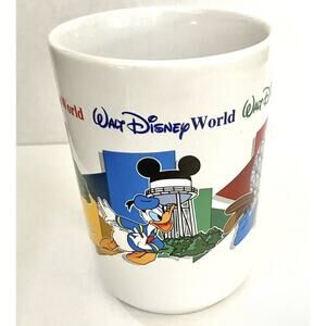 Disney World Four Parks One World Coffee Mug MGM Tower Mickey & Pals